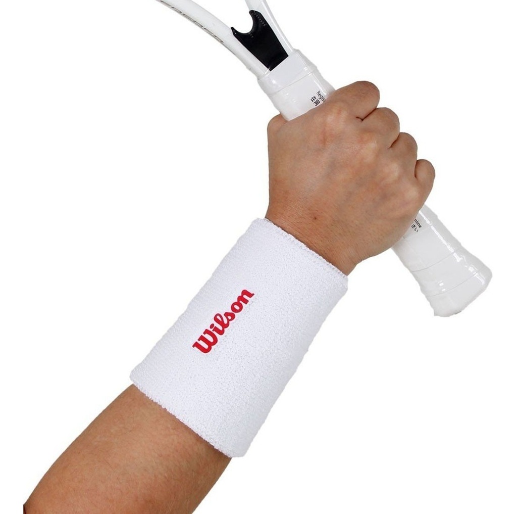 Muñequera De Ténis Wilson Con Tela Toalla Mvd Sport