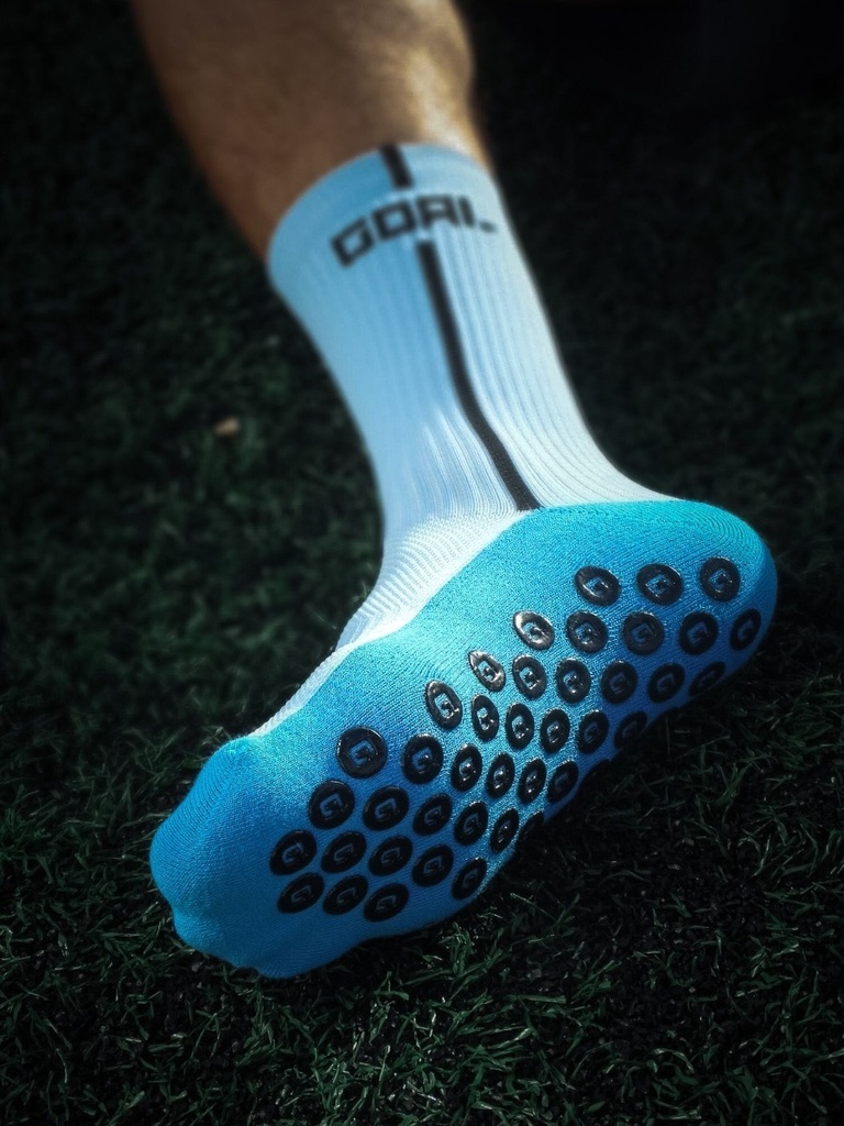 Medias Deportivas Anti Deslizantes Goal De Fútbol Mvd Sport