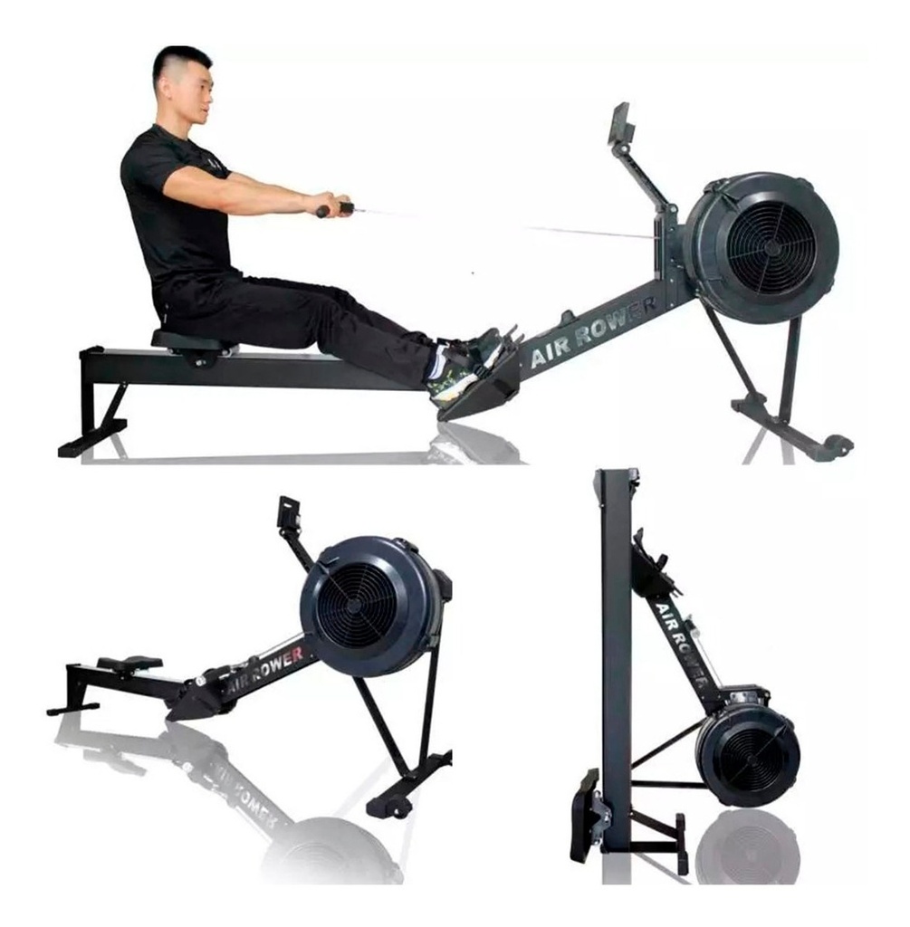 Banco Máquina Simuladora De Remo Air Rower Profesional