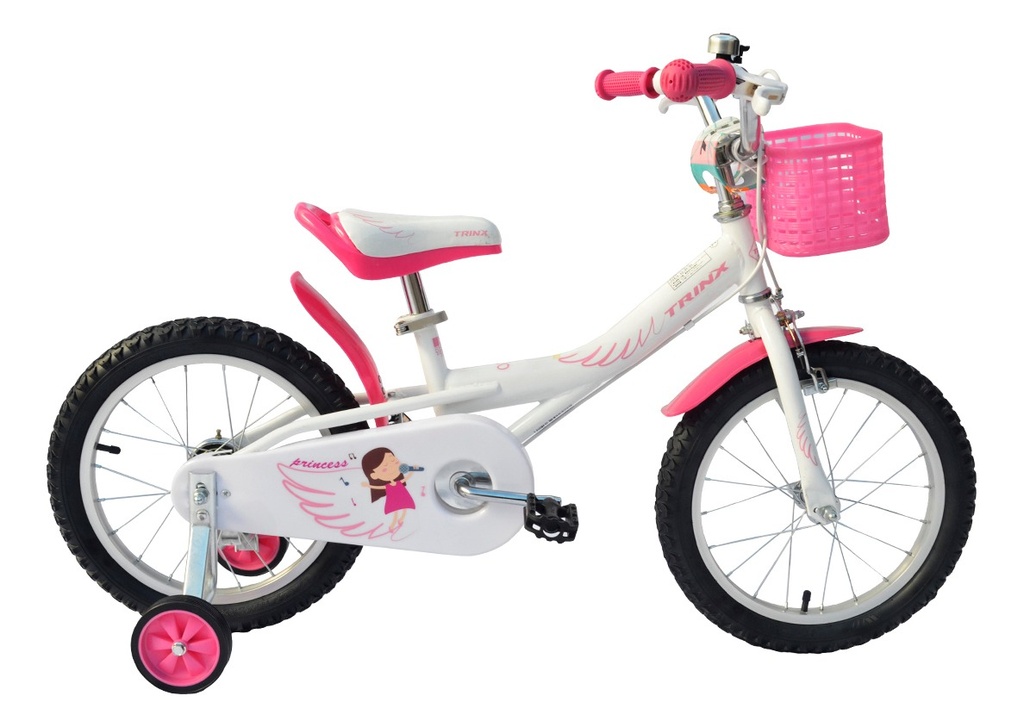 Bicicleta Trinx Princess 2.0 Rodado 16 Con Ruedas De Entrenamiento