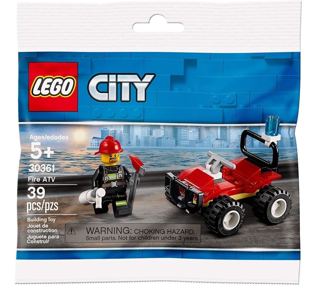 Bloques Lego Builder Bags Fire Resuce Water Scooter