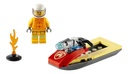 Bloques Lego Builder Bags Fire Resuce Water Scooter