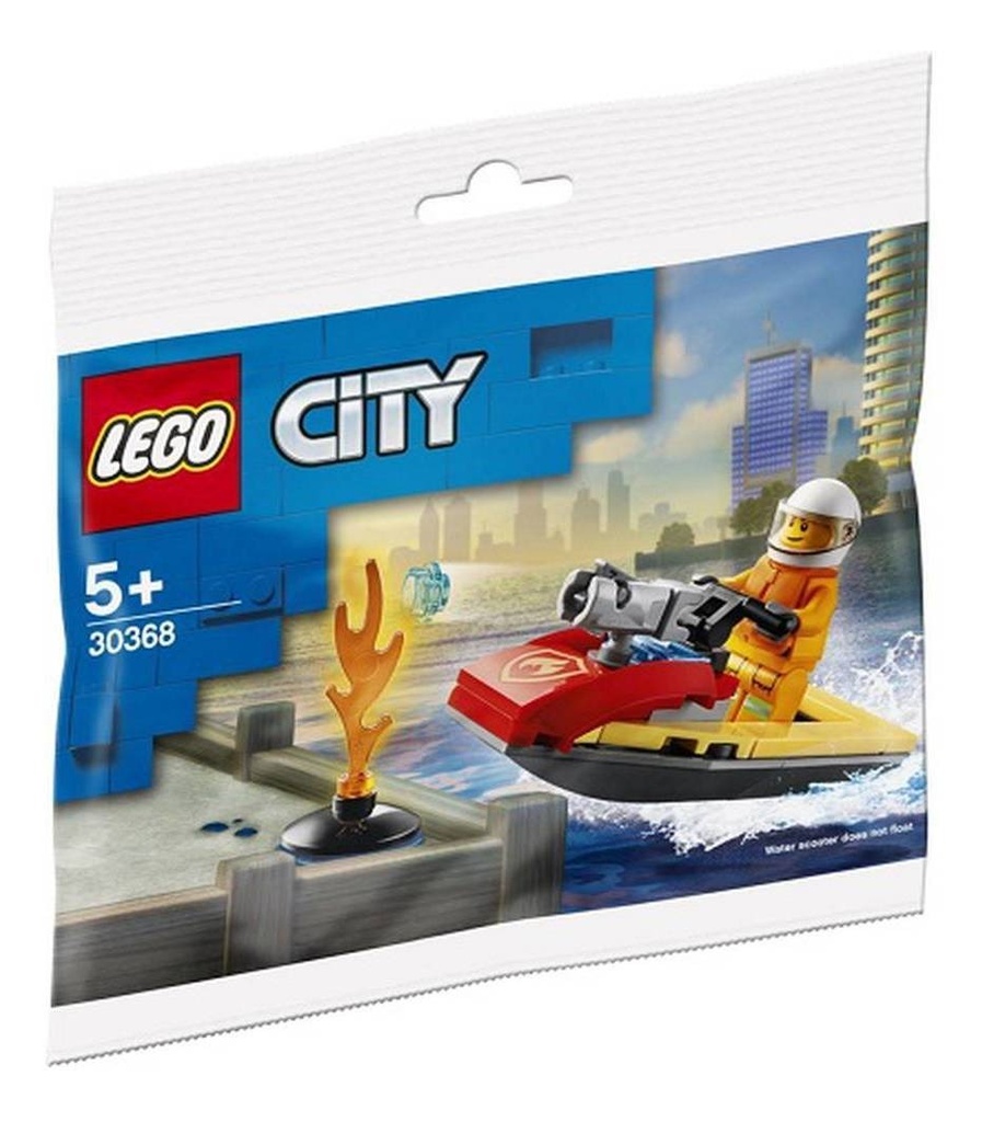 Bloques Lego Builder Bags Fire Resuce Water Scooter