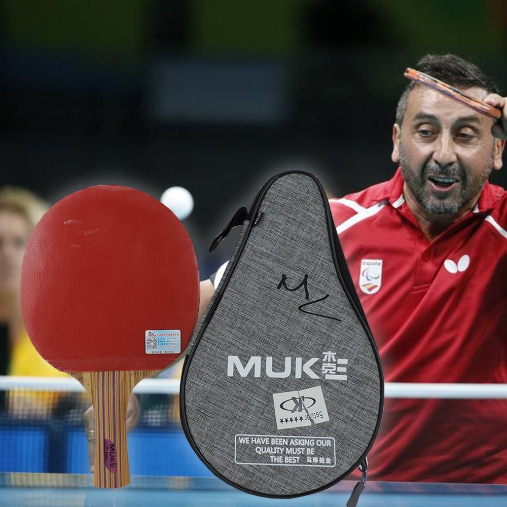 Paleta Ping Pong C/Funda 3 Estrellas Muke