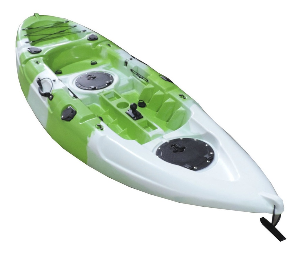 Bote Kayak Auge 2,70 Mts Asiento Leash Remo Y Porta Cañas