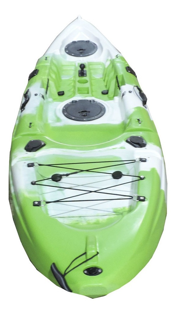 Bote Kayak Auge 2,70 Mts Asiento Leash Remo Y Porta Cañas