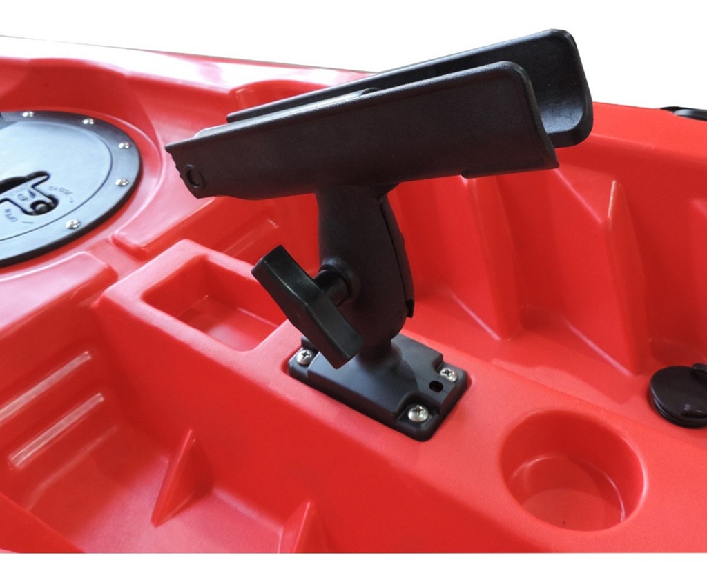 Bote Kayak Auge 2,70 Mts Asiento Leash Remo Y Porta Cañas