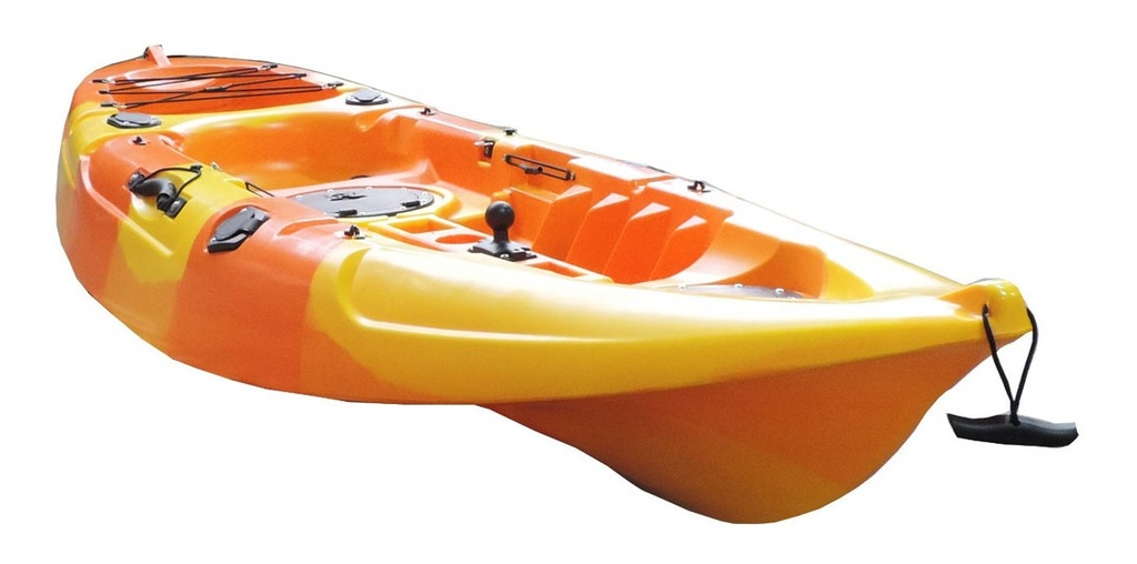 Bote Kayak Auge 2,70 Mts Asiento Leash Remo Y Porta Cañas