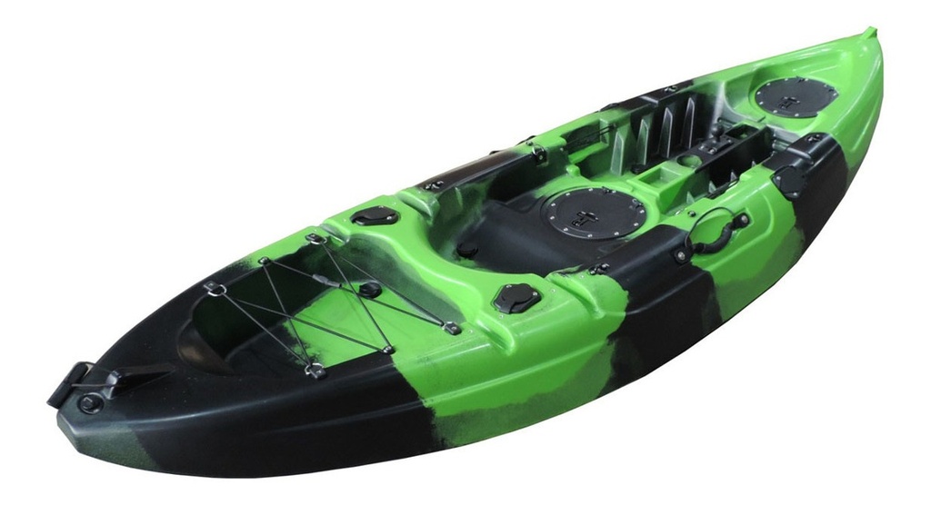 Bote Kayak Auge 2,70 Mts Asiento Leash Remo Y Porta Cañas