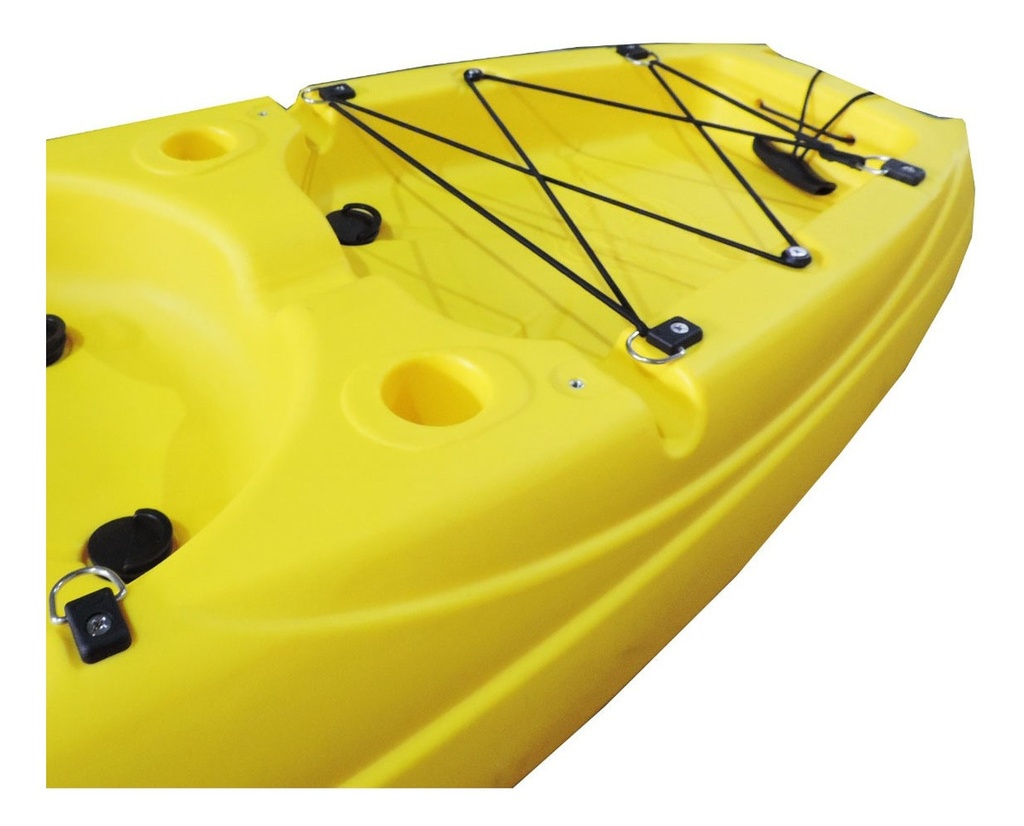 Bote Kayak Auge 2,20 Mts Con Remo Asiento Leash Apoya Caña