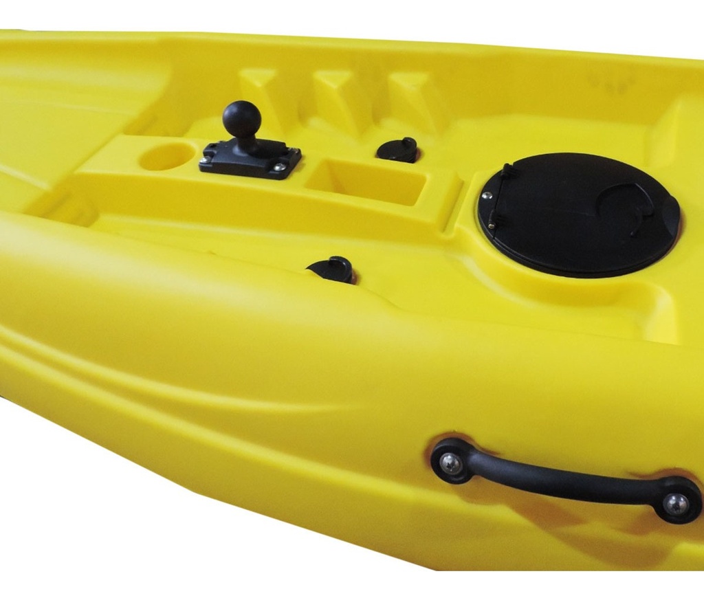 Bote Kayak Auge 2,20 Mts Con Remo Asiento Leash Apoya Caña