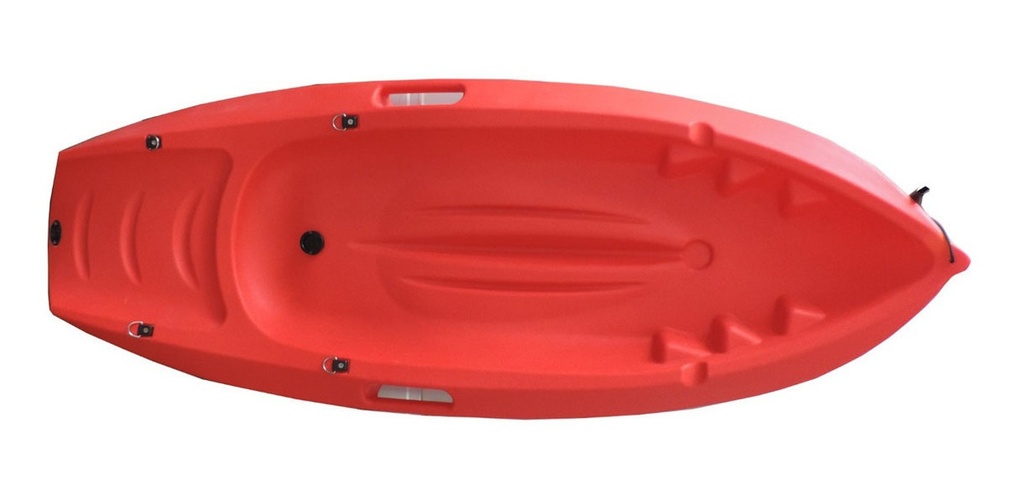 Bote Kayak Auge 1,80 Mts Con Remo Asiento Leash Agarraderas