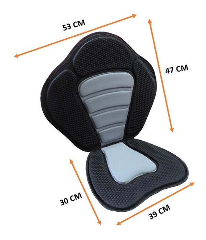 Bote Kayak Auge 1,80 Mts Con Remo Asiento Leash Agarraderas