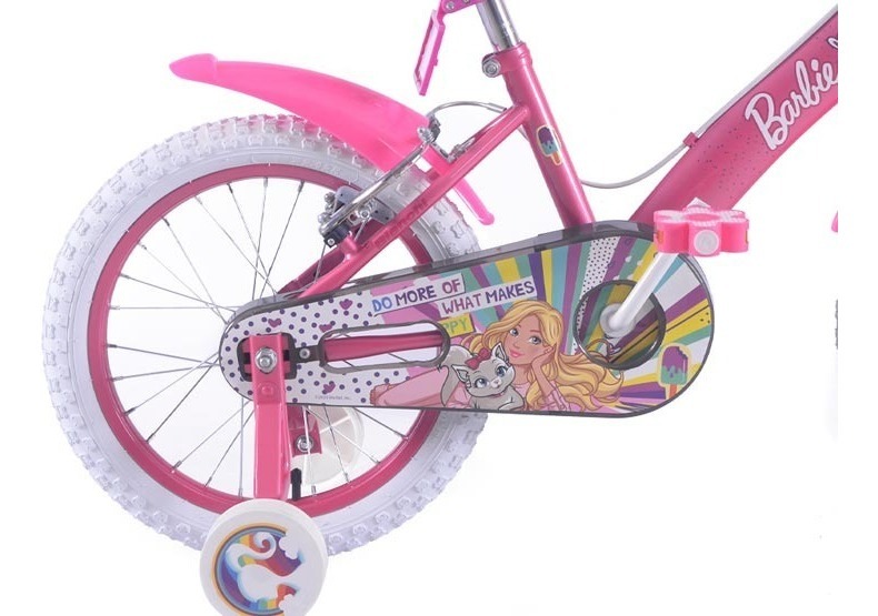 Bicicleta Trinx Barbie R16 Con Ruedas Entrenamiento Niñas