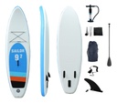 Tabla Paddle Board 280x76x15 Blanco/Negro/Rojo