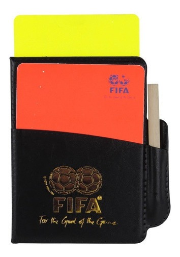 Set Tarjetero Arbitro C/Estuche FIFA