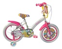 Bicicleta Trinx Barbie R16 Con Ruedas Entrenamiento Niñas