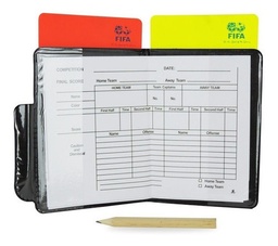 [W038] Set Tarjetero Arbitro C/Estuche FIFA