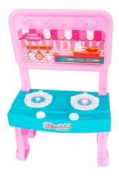 [ML1044] Set De Cocina Azul Con Luz Y Sonido Meditian