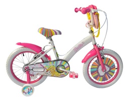 Bicicleta Trinx Barbie R16 Con Ruedas Entrenamiento Niñas
